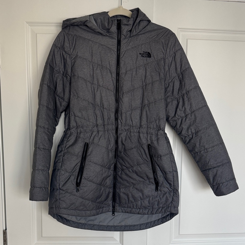 The North Face Women's Charcoal Puffer Jacket